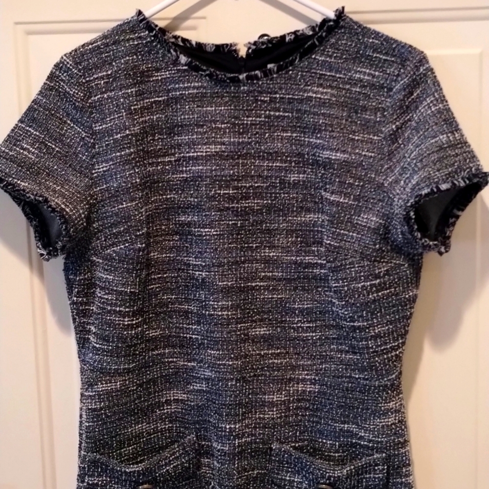 Loft straight fitted dress